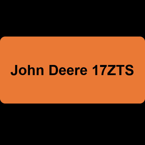 John Deere 17ZTS